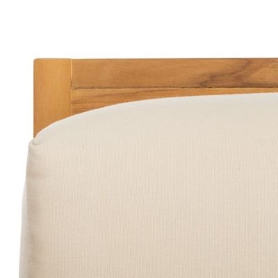 Image showing  Andros Teak Patio Chair, Natural, Beige