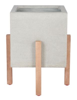 Safavieh Borsla Planter, Light Grey