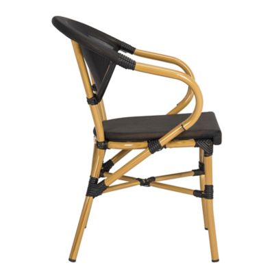 Image showing 7 th Safavieh Burke Arm Chair, Black