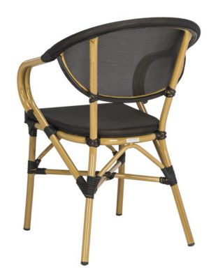 Image showing 9 th Safavieh Burke Arm Chair, Black