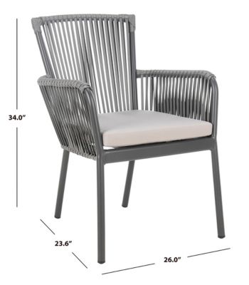 Image showing  Paolo Rope Chair, Grey