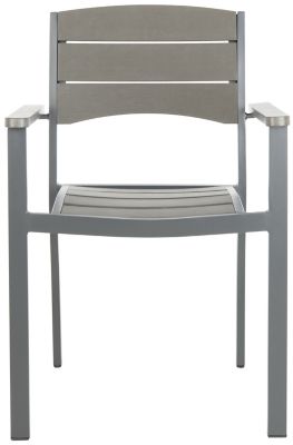 Safavieh Gerhardt Stackable Chair, Grey