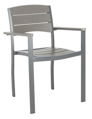 Image showing  Gerhardt Stackable Chair, Grey