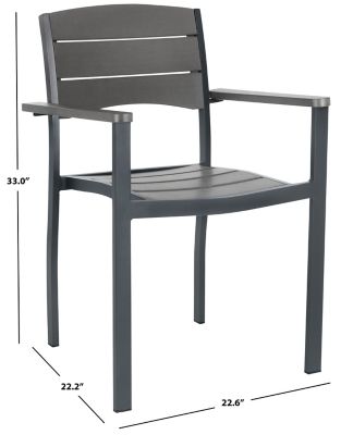 Image showing  Gerhardt Stackable Chair, Grey