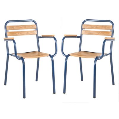 Image showing  Rayton Chair, Brown, Navy