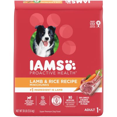 iams dog food 30 lb bag