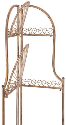 Image showing  Abarrane 4 Tier Corner Shelf, PAT5013A