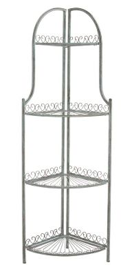 Safavieh Abarrane 4 Tier Corner Shelf, PAT5013D