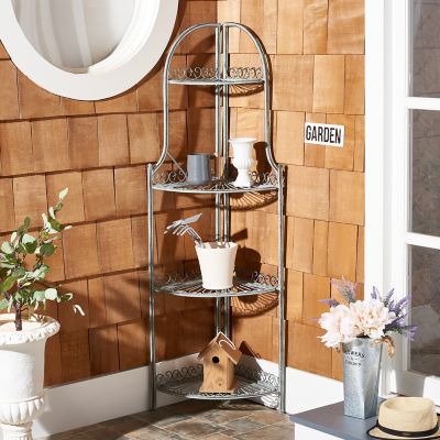 Image showing  Abarrane 4 Tier Corner Shelf, PAT5013D