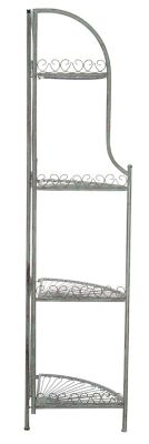 Image showing  Abarrane 4 Tier Corner Shelf, PAT5013D