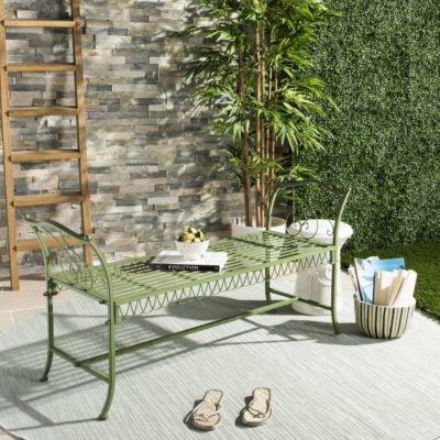 Image showing  Arona Bench, Antique Green