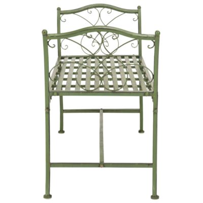 Image showing 5 th Safavieh Arona Bench, Antique Green