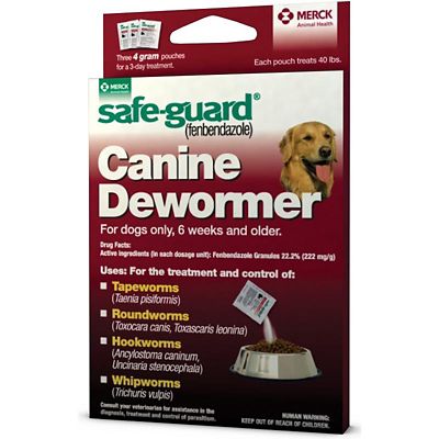 Safeguard 2025 k9 dewormer