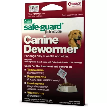 Safe-Guard Canine Dewormer for Puppies and Dogs 4 g Dog Dewormers