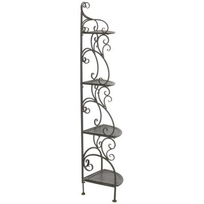 Image showing  Turuca 4 Tier Corner Shelf, PAT5034E