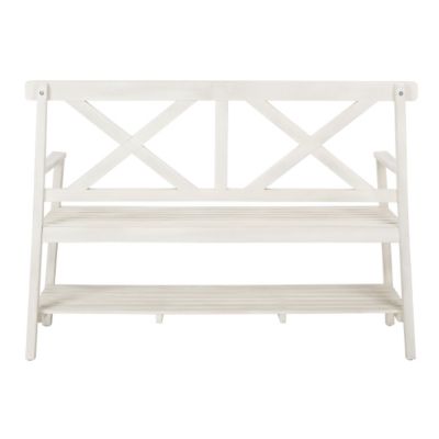 Image showing 6 th Safavieh Mayer 2 Seat Bench