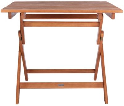 Safavieh Kresler Folding Table, Natural