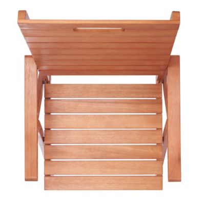 Image showing 6 th Safavieh Rence Folding Chair, Natural
