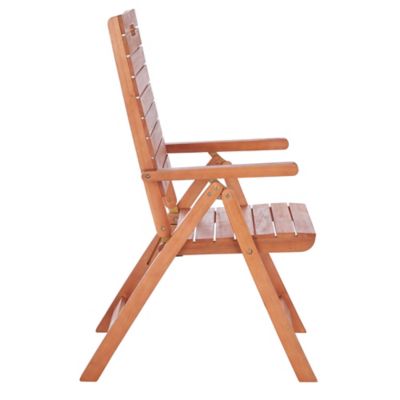 Image showing 7 th Safavieh Rence Folding Chair, Natural