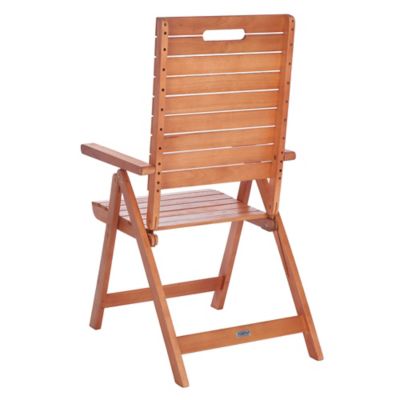 Image showing 9 th Safavieh Rence Folding Chair, Natural