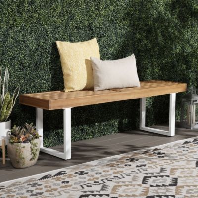 Image showing  Monti Bench, Natural and White