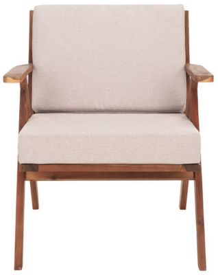 Safavieh Dryad Chair, Natural, Light Grey
