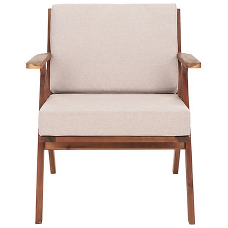 Safavieh Dryad Chair, Natural, Light Grey