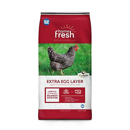 Blue Seal Home Fresh Extra Egg Layer Poultry Feed Crumbles, 50 lb.