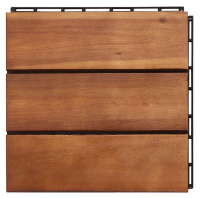 Safavieh Manila Wooden Floor Tile, Natural, PAT7903A