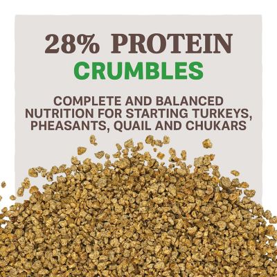 Image showing  Home Fresh Multi-Flock Turkey N Game Starter Crumbles, 50 lb.