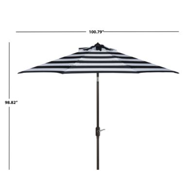 Image showing  9 ft. Iris Fashion Line Umbrella, Navy/White