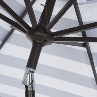 Image showing  9 ft. Iris Fashion Line Umbrella, Navy/White