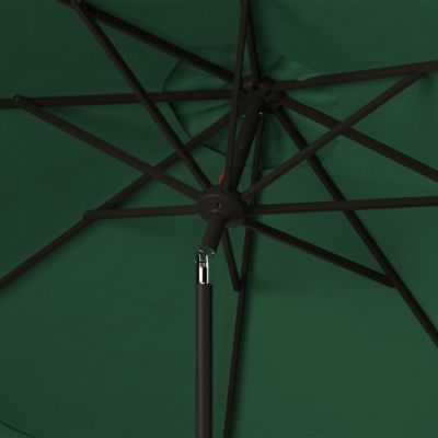Image showing  9 ft. Elegant Valance Umbrella, Hunter Green