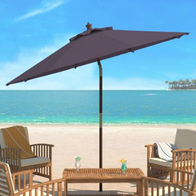 Image showing  9 ft. Bethany Wooden Umbrella, Gray
