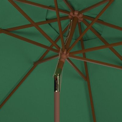 Image showing  9 ft. Bethany Wooden Umbrella, Hunter Green