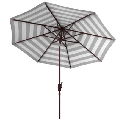 Image showing  11 ft. Iris Fashion Line Umbrella, Gray/White