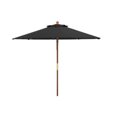 Safavieh Cannes 11 ft. Wood Umbrella, PAT8109B