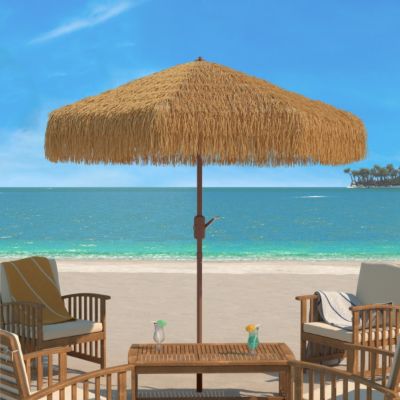Image showing  Nemery 11 ft. Tiki Umbrella, Brown, PAT8112A