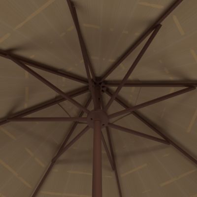 Image showing  Nemery 11 ft. Tiki Umbrella, Brown, PAT8112A