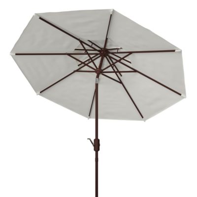 Image showing  9 ft. Lorenia Double-Top Umbrella, White