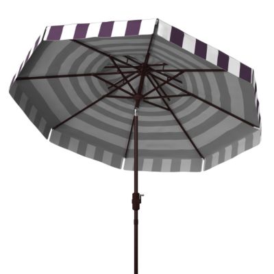 Image showing  9 ft. Elsa Fashion Double Top Umbrella, Navy/White