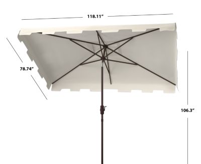 Image showing  Zimmerman 6.5 x 10 Rectangular Umbrella, PAT8300C