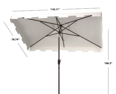 Image showing  Zimmerman 6.5 x 10 Rectangular Umbrella, PAT8300K