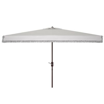 Safavieh Milan 6.5 x 10 Rectangular Umbrella, PAT8308C