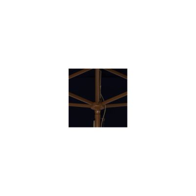 Image showing  Aklin 10 ft. Wood Umbrella, PAT8309C