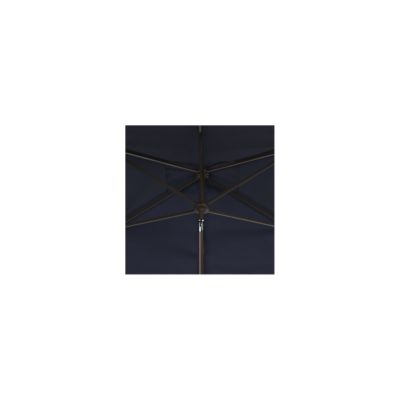 Image showing  6.5 x 10ft. Venice Rectangular Umbrella, Navy/White