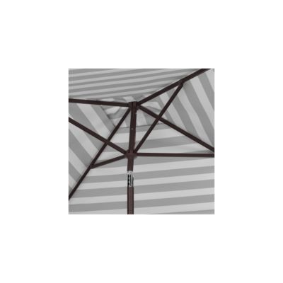 Image showing  7.5 ft. Iris Square Umbrella, Black/White