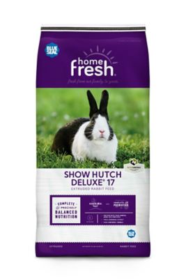Blue Seal Home Fresh Show Hutch Deluxe 17 Extruded Rabbit Feed, 50 lb.