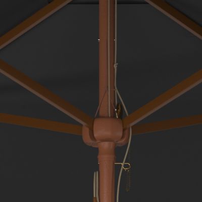 Image showing  Velop 7.5 ft. Wood Umbrella, PAT8409B