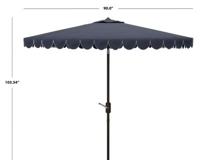 Image showing  7.5 ft. Venice Square Umbrella, Navy Blue